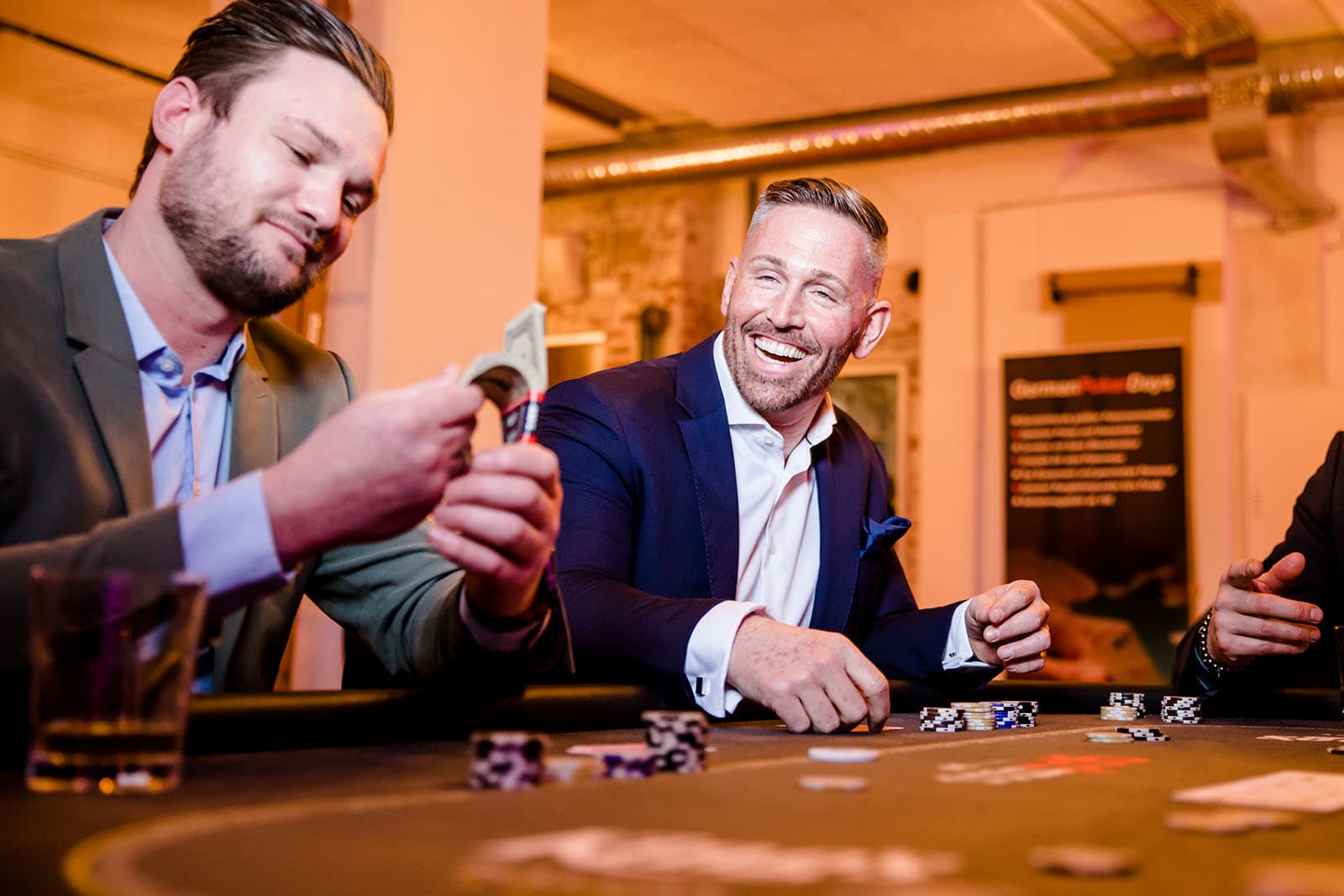Impression von einem Casino-Event für Networking Event