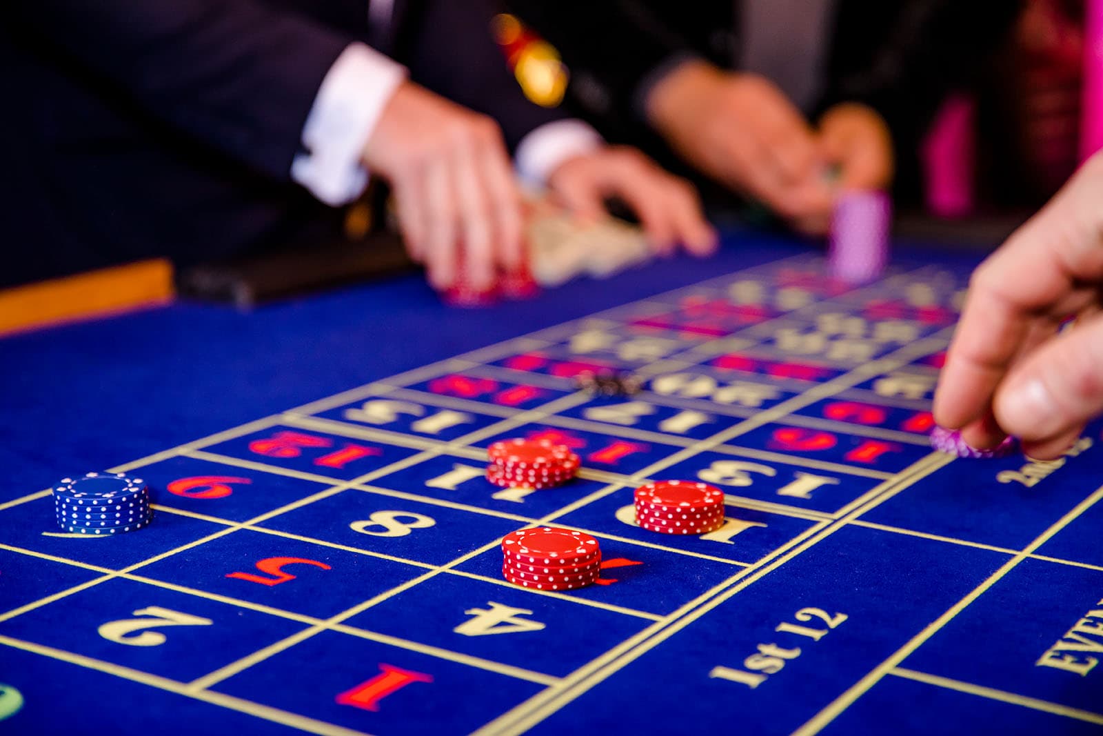 Impression von einem Casino-Event für Geburtstage
