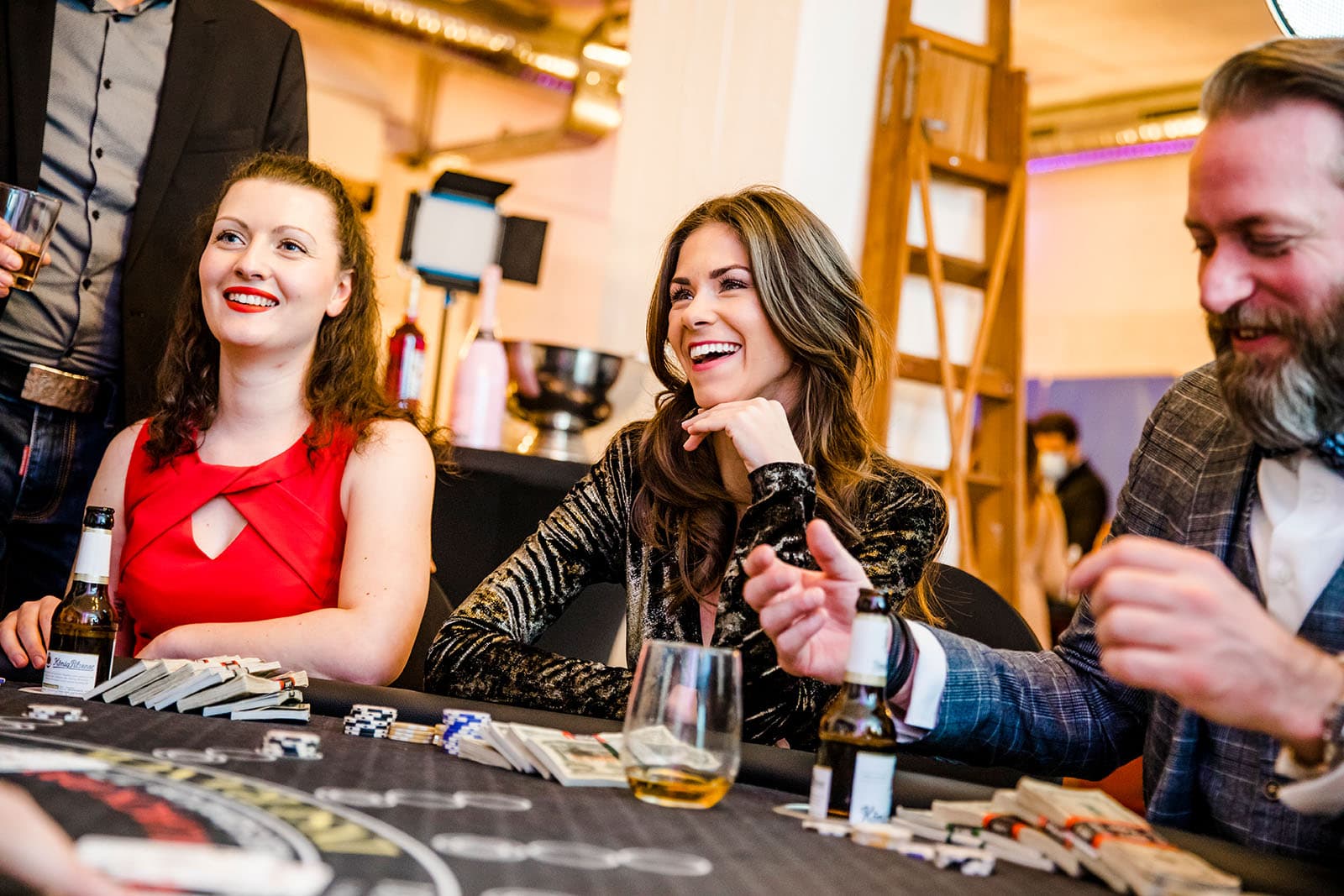 Impression von einem Casino-Event für Jubiläumsfeiern